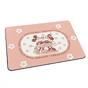 【Disney 迪士尼】軟式珪藻土吸水地墊 普普花風 米奇 地墊 珪藻土 (60*40*0.5cm) 印花米奇米妮