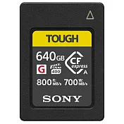 【預購】【SONY】CEA-G640T 640G/GB 800MB/S CFexpress Type A TOUGH 高速記憶卡 適用A1 A7M4 A7S3(公司貨)