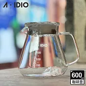 【AIDIO 阿迪優】耐熱玻璃壺 600ml