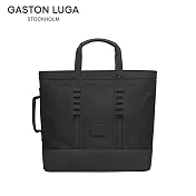 GASTON LUGA Heritage Shopper 14吋筆電手提後背包 - 經典黑