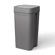 日本Like-it｜Seals 多功能防臭按壓式垃圾桶 45L 灰色