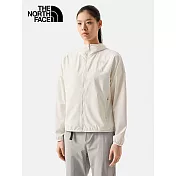 The North Face W NEW ZEPHYR WIND JACKET-AP-女風衣外套-白-NF0A7WCPN3N XL 白色
