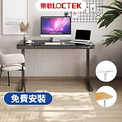 (免費送安裝)樂歌Loctek 人體工學 智慧記憶電動升降桌 ET200 木頭桌板? 黑木桌板+黑架
