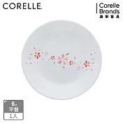 【美國康寧 CORELLE】櫻之舞 6吋平盤