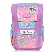 Tiger Family 飛躍護童安全燈超輕量護脊書包 Pro 2S - 粉紫樂園