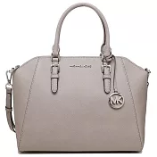 MICHAEL KORS 素面皮革托特包-灰色