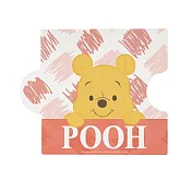 【Disney 迪士尼】珪藻土吸水拼圖杯墊 QQ維尼 造型杯墊 (12*14*0.9cm) 塗鴉維尼