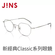 JINS 新經典Classic系列眼鏡(UMF-22A-204) 銀色