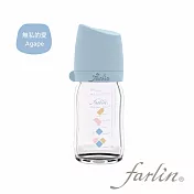 【farlin】城市心旅行寬口玻璃奶瓶160ml 無私的愛