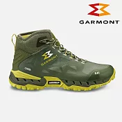 GARMONT 男款 GTX 中筒越野疾行健走鞋 9.81 N AIR G 2.0 MID 002491｜米其林大底 GoreTex 防水透氣 越野跑 環保再生尼龍 UK8.5 橄欖石綠