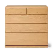 【MUJI 無印良品】橡木四層櫃