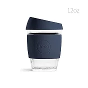 【澳洲joco】utility啾口玻璃隨行咖啡杯-全能版12oz/354ml -mood indigo