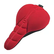 Selle Aero 新型態輕量機能環保可充氣登山車用氣墊座墊 紅色