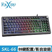 FOXXRAY 阿維斯戰狐89鍵電競鍵盤(FXR-SKL-66)