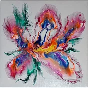 【玲廊滿藝】陳怡蓉Jenny-花現幸福20x20cm