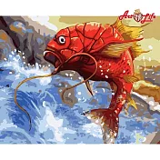 ArtLife藝術生活【DT195】魚躍龍門_DIY 數字 油畫 彩繪