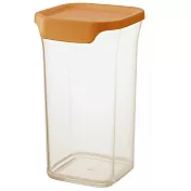 日本RISU｜LIBERALISTA 廚房儲物收納罐 (高) 橘黃色