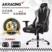 AKRACING超跑電競椅大師旗艦款-GT666 PRO X SERIES-灰