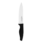 《Luigi Ferrero》附套陶瓷蔬果刀(黑13cm) | 切刀 小三德刀