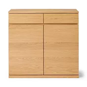 【MUJI 無印良品】橡木收納櫃/木門