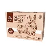 MJ 萌洲 聰明兔 牧草 2.5 KG 過篩草 提摩西草/甜燕麥草/苜蓿草/果園草 兔子牧草 寵物牧草 兔飼料 - 甜燕麥草-2.5kg