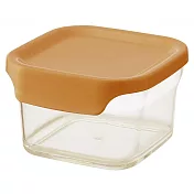 日本RISU｜LIBERALISTA 廚房儲物收納罐 (矮) 橘黃色