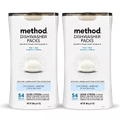 【箱購】Method 美則潔淨三效聰明洗碗球-無香料 54入x2盒(共108入)