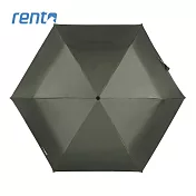 【rento】防曬黑膠安全自動傘 松葉