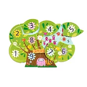 韓國《Ariati》 --  磁性數字拼圖-美麗的樹屋 ☆