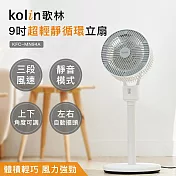【Kolin 歌林】9吋超輕靜循環立扇KFC-MN94A(/循環扇/電扇/電風扇)