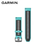 GARMIN Quick Release 22mm 矽膠錶帶 奔放藍