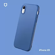 犀牛盾 iPhone XR (6.1吋) SolidSuit 經典防摔背蓋手機保護殼- 鈷藍