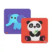 韓國《Ariati》-- 磁性拼圖-大象&熊貓 ☆