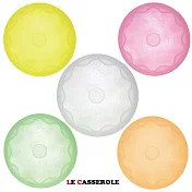【LE CASSEROLE】白金矽膠立體保鮮膜(14cm*2+19cm*2+25cm*1)(台灣製) 無 彩色