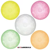 【LE CASSEROLE】白金矽膠立體保鮮膜(14cm*2+19cm*2+25cm*1)(臺灣製) 無 彩色