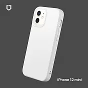 犀牛盾 iPhone 12 mini (5.4吋) SolidSuit 經典防摔背蓋手機保護殼- 經典白