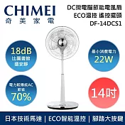 CHIMEI 奇美 14吋 DF-14DCS1 DC微電腦溫控節能風扇 電風扇 電扇 風扇 臺灣公司貨
