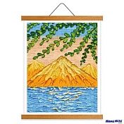 [HOMEHERE] DIY鑽石畫／早春枝芽 掛軸無框版