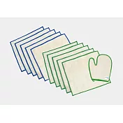 美國Wonder Weave天然抗菌竹纖維萬用巾 (10條入+1手套)