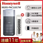 美國Honeywell X620航太級UVC殺菌空氣清淨機(適用16-32坪｜X3 太空機)▼送舒淨清淨機HPA-030WTW