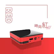 可拆式自帶線 10000大容量行動電源(Lightning+Type-c+USB A) 台灣製造 時尚紅