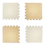 【新生活家】2cm厚防護巧拼地墊-莫蘭迪五色任選32x32x2cm (48片) 莫蘭迪奶茶+莫蘭迪卡其(隨貨贈嬰兒中性洗衣精1000ml)