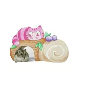 [噗噗噠噠PuBuTaDa] 小動物用躲避 兔年愛麗絲系列-貓的樹洞蛋糕捲