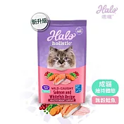 HALO 嘿囉 無穀 成幼貓 6磅 雞肉/鮭魚燉白魚 幼貓 成貓 全鮮肉 貓飼料 高消化力 - 35025成貓野生鮭魚燉白魚6磅