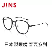 JINS 日本製眼鏡 春夏系列(LRF-23S-030) 黑色