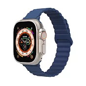 JTLEGEND Apple Watch 38/40/41/42/44/45/49mm Lithe 磁吸錶帶 藍(42/44/45/49mm)