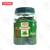 2罐組 沛比兒 PETBIR 超效潔牙骨 1000g 葉綠素/牛奶/羊肉/起司 潔牙棒 潔牙骨 - 葉綠素8cm×2