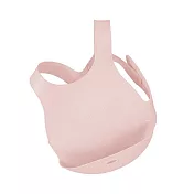 土耳其minikoioi-X型立體矽膠圍兜- 迷霧粉