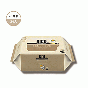 韓國RICO baby-金盞花有機天然厚款濕紙巾(Sensitive) (20抽)x24入 無蓋