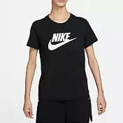 NIKE SPORTSWEAR ESSENTIALS 女短袖上衣-黑-DX7907010 L 黑色